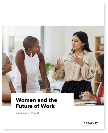 Women and Future of Work 2024 Impact Report Cover image